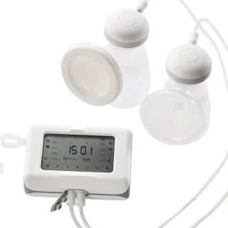 Elektrische Doppelmilchpumpe – Stillpumpe/Brustpumpe
