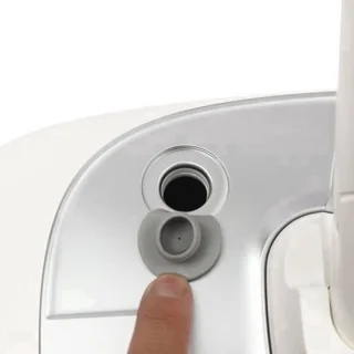 Elektrische dweil zilver - handheld vloerreiniger