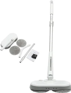 Elektrische spinmop - wit