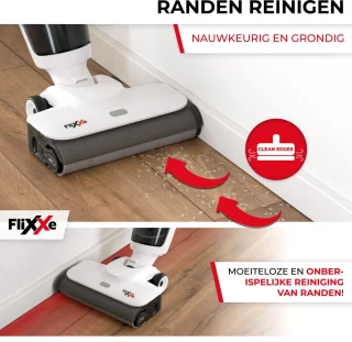 FliXXe 2X2 Squizzle Vloerreiniger draadloos