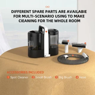Handheld Tapijtreiniger 600W Gekabeld Spot Cleaner