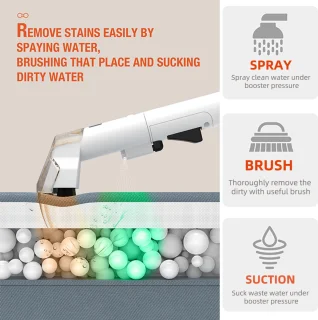 Handheld Tapijtreiniger 600W Gekabeld Spot Cleaner