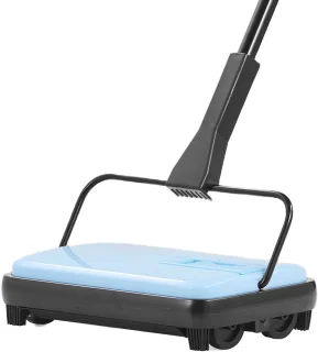 Handmatige tapijtreiniger 17 cm, blauw