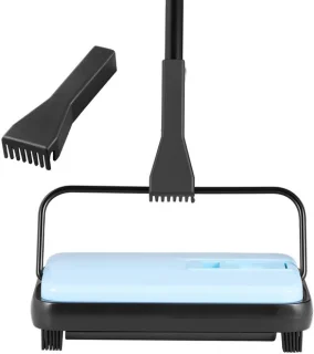 Handmatige tapijtreiniger 17 cm, blauw
