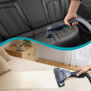 Hennova Tapijtreiniger 240V Zwart