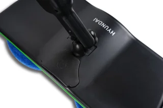 Hyundai Electronics Feather elektrische dweilmachine Groenzwart