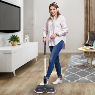 IDEEBO Elektrische Dweil Vloermop Draadloos