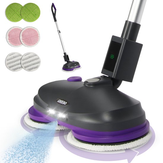IDEEBO Elektrische Dweil Vloermop Draadloos review