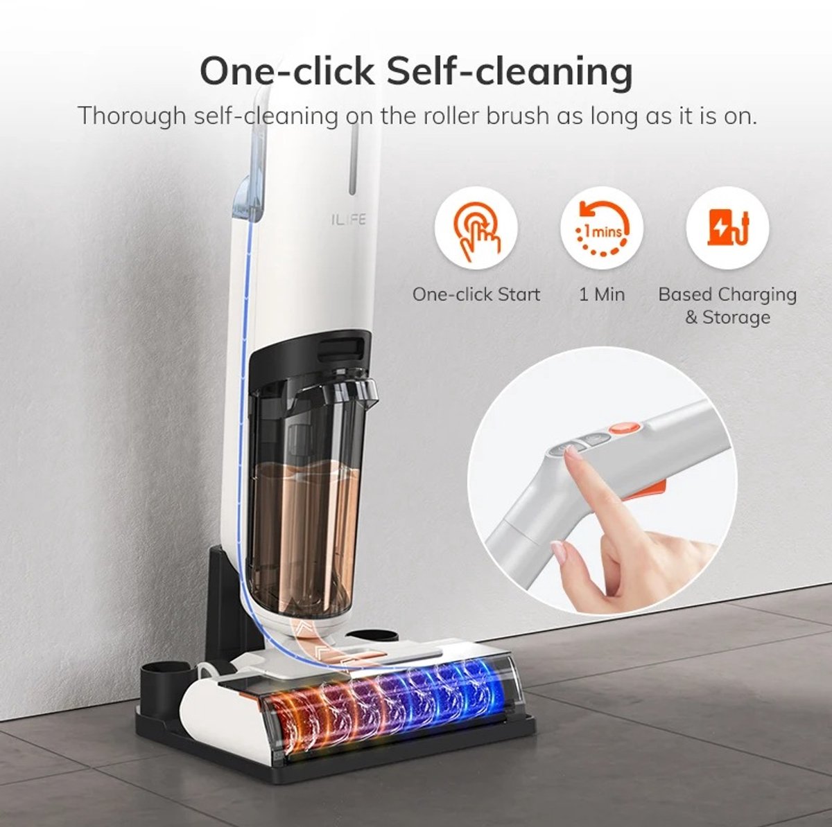 Wat vinden we goed aan de ILIFE W90 Draadloze Stofzuiger Nat & Droog