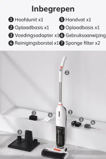 ILIFE W90 Draadloze Stofzuiger Nat & Droog