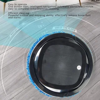 Inovra Plus Smart Mop Robot Zwart