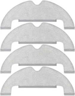 Jhubersproducts Mop Doek Pads 4 stuks voor robotstofzuiger