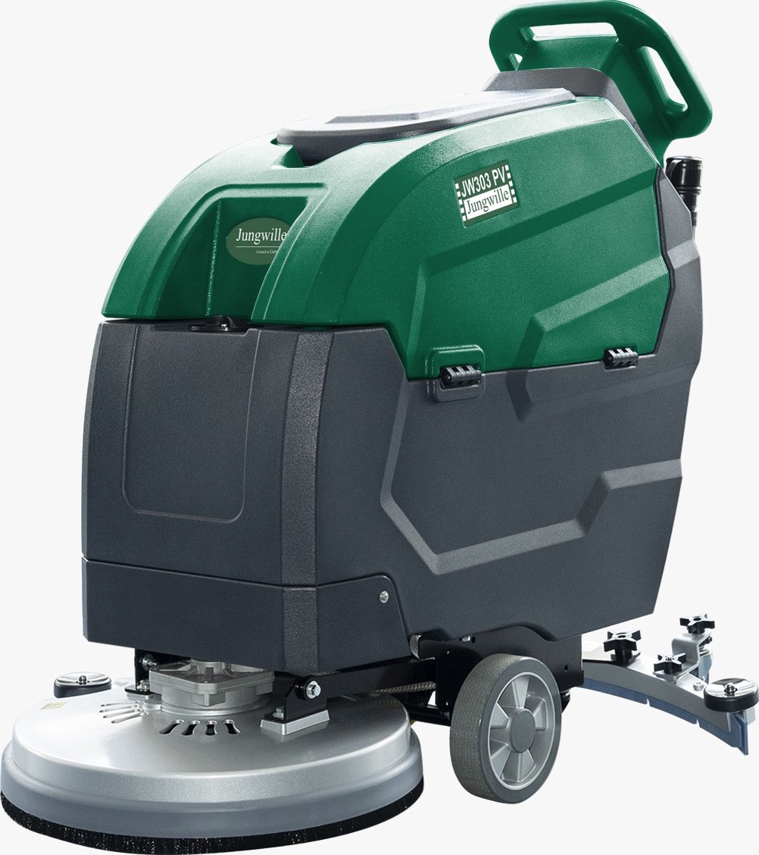 De JUNGWILLE JW303PV Schrobmachine in één oogopslag