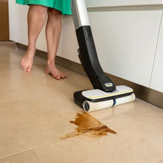 Kärcher FC 4-4 Floor Cleaner Battery Set & WV 4-4 Combi