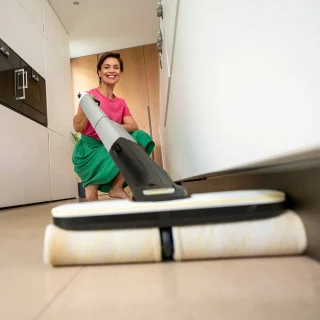 Kärcher FC 4-4 Floor Cleaner Battery Set & WV 4-4 Combi