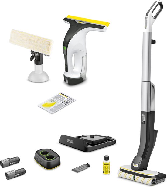 Kärcher FC 4-4 Floor Cleaner Battery Set & WV 4-4 Combi review