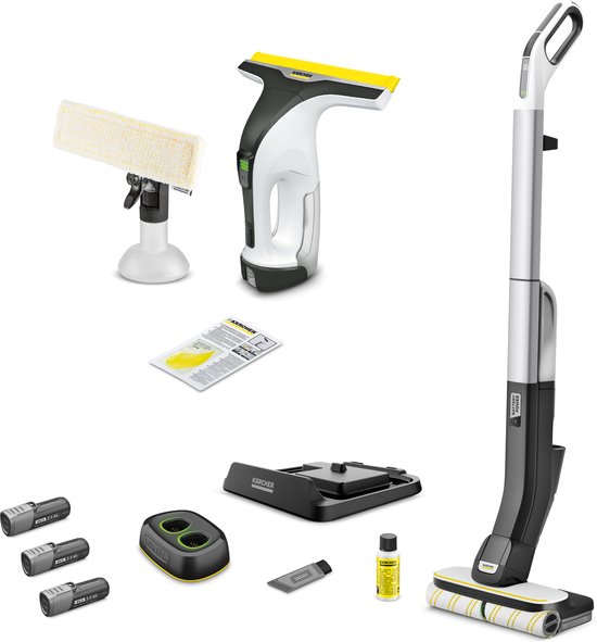 Kärcher FC 4-4 Floor Cleaner Battery Set & WV 4-4 Combi review