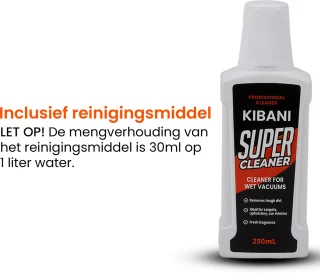 Kibani Nat-/droogzuiger 1600W