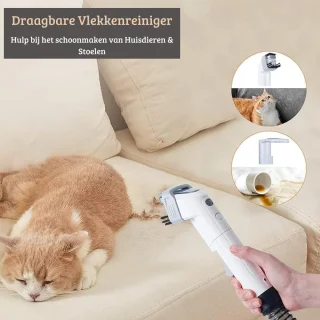 Krachtige Vlekkenreiniger Tapijtreiniger Vacuum Cleaner Wit