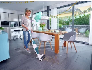 Leifheit Regulus Aqua PowerVac 2in1 vloerreiniger draadloos