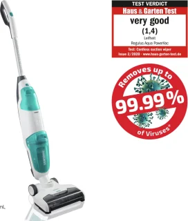 Leifheit Regulus Aqua PowerVac 2in1 vloerreiniger draadloos