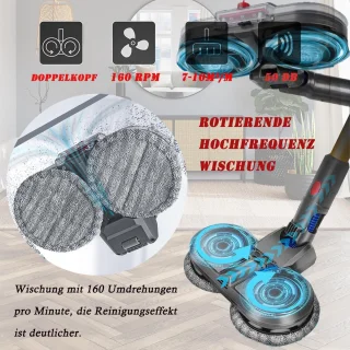 Lexium Dweil elektrische mop