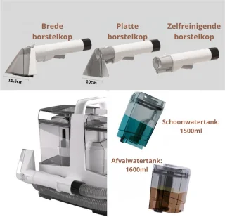 Livista® Vlekkenreiniger - Tapijtreiniger