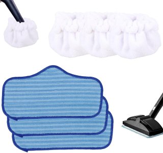 De Microfiber Accessoires voor Stoomreiniger - Set van 6 in één oogopslag