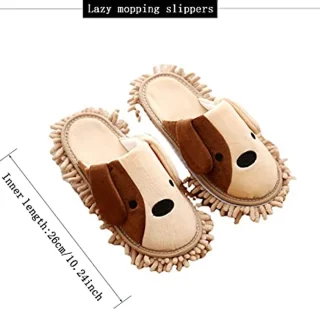 Microfiber Dust Mop Slippers - Floor Cleaning Shoes