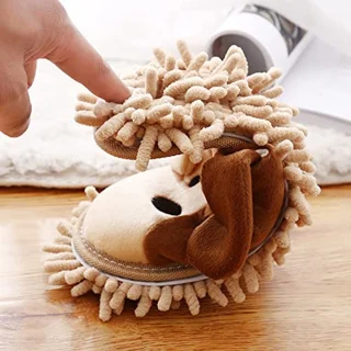 Microfiber Dust Mop Slippers - Floor Cleaning Shoes