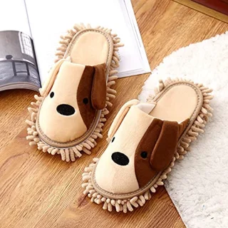 Microfiber Dust Mop Slippers - Floor Cleaning Shoes
