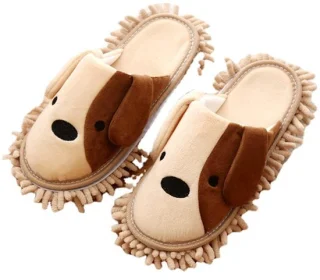 Microfiber Dust Mop Slippers - Floor Cleaning Shoes