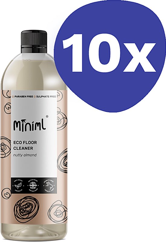 Miniml Vloerreiniger Amandel 10x750ml