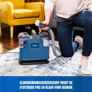 Wat vinden we goed aan de MMP® Tapijtreiniger machine