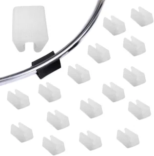MTTProducts - Clamp Guides voor ronde buizen - Meubeldoppen - 15 stuks