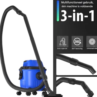 Nat- en droogstofzuiger 5000W 15L 35KPA