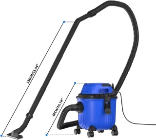 Nat- en droogstofzuiger 5000W 15L 35KPA