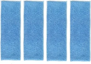 De Pack van 4 vervangende mop pads voor robotstofzuiger in één oogopslag