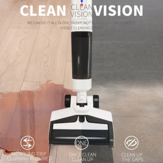 ProClean FloorMate Draadloze nat- en droogzuiger met dweil