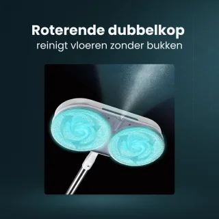 Purgato Draadloze Elektrische Dweil Vloerreiniger