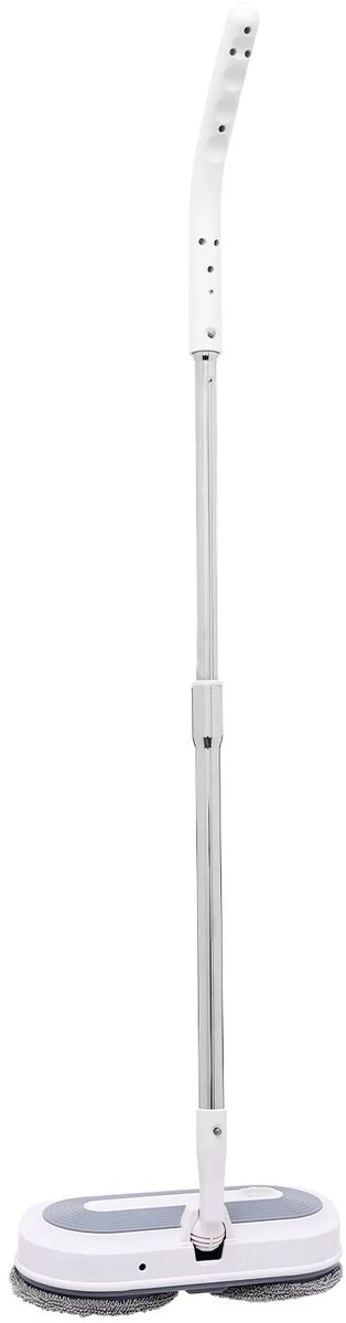 RM Store® Draadloze Scrubber Spin-Mop Wit