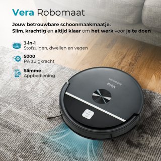 Wat vinden we goed aan de Robomaat Vera Robotstofzuiger