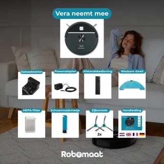Robomaat Vera Robotstofzuiger