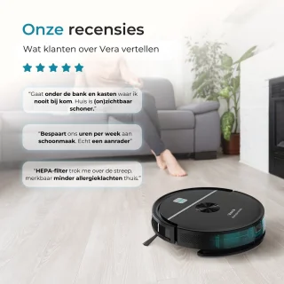 Robomaat Vera Robotstofzuiger
