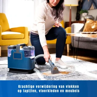 Wat vinden we goed aan de SAVI® Tapijtreiniger machine