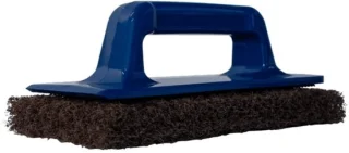Schuurpad bruin set van 2 stuks