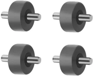 Set 4 Vervangende Voorwielen voor Draadloze Stofzuiger NV35/NV352/NV355/NV356E/NV500/NV501