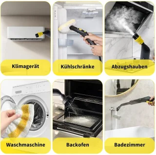 Set ronde reinigingsborstels 5 stuks nylon
