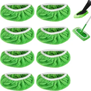 ShopVlot 8 stuks universele vervangende spray-mopdoekjes voor Bissell Steam Shot, PurSteam en Wagner Spraytech