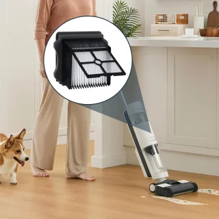 SnelShoppen pack van 4 vervangende HEPA filters voor nat-droog stofzuiger